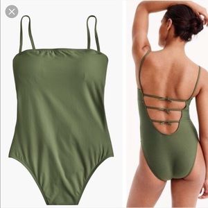 Baby bow back one piece swimsuit - J. Crew